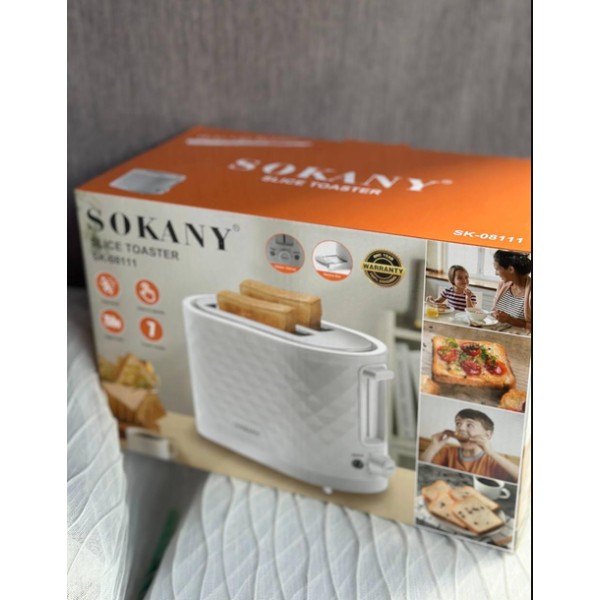 Тостер Sokany SK-08111 на 7 режимов 750 Вт черный Sokany