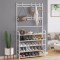 Вешалка New Simple Floor Rack 150 см 3 яруса белая New Simple