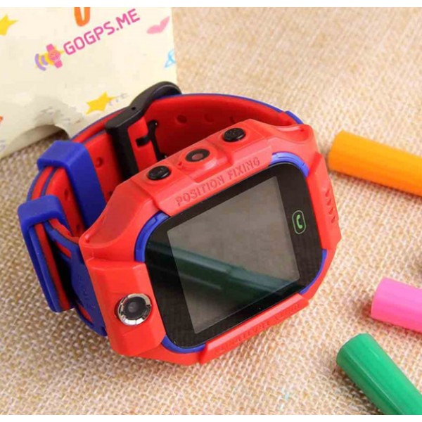 Дитячий смарт годинник GOGPS K24 GPS/WI-FI SOS червоний GOGPS