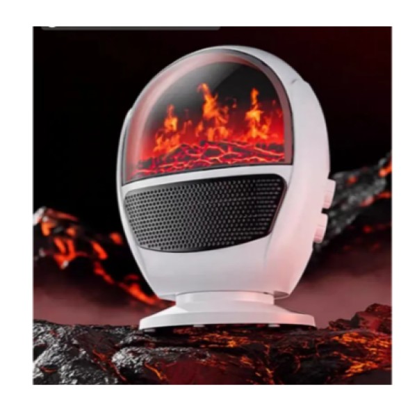 Обігрівач Flame Heater 1500 Вт з проєкцією каміна generic