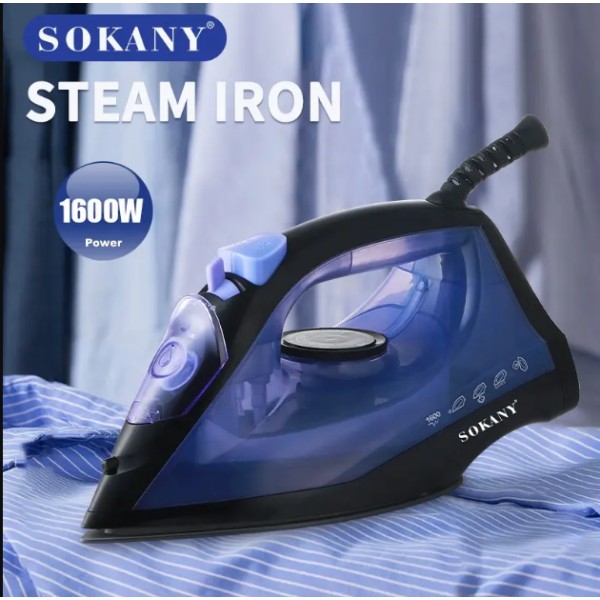 Утюг Sokany SK-11004 1600 Вт керамический синий Sokany