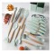 Набір кухонного приладдя Kitchen Set 19 предметів з ножами generic