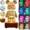 светодиодный ночник bearbrick 3d медведь фейерверк 16 цветов bearbrick