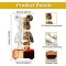 светодиодный ночник bearbrick 3d медведь фейерверк 16 цветов bearbrick