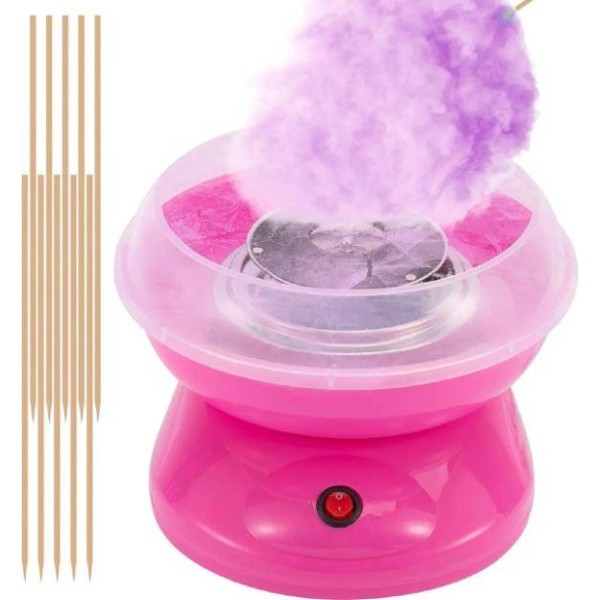 Аппарат для сладкой ваты Cotton Candy Maker 550 Вт розовый generic