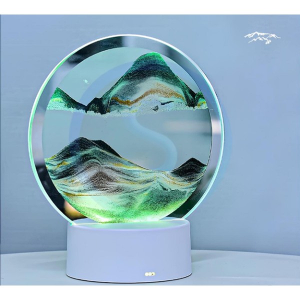 Лампа-ночник 3D Зыбучий песок RGB вращение 360 градусов USB generic