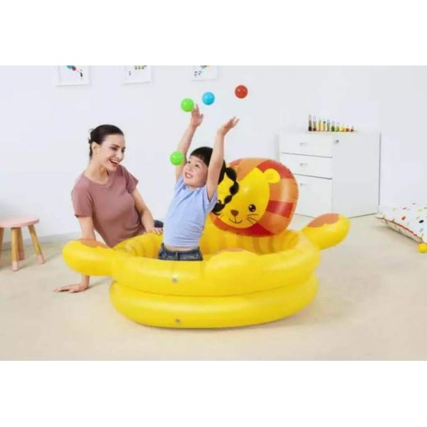 Сухой бассейн Bestway Лев 111х98 см с шариками 50 шт Bestway