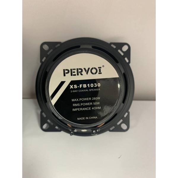 Динаміки PERVOI XS-FB1030 10 см Mega Bass 280 Вт чорні PERVOI