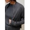 Костюм женский вязаный темно-серый кардиган тройка Lurex
