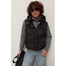 Жилет женский стеганый черный