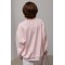 Свитшот женский утепленный оверсайз розовый Lurex