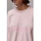 Свитшот женский утепленный оверсайз розовый Lurex