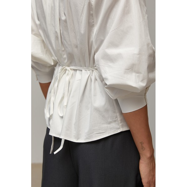 Рубашка женская классическая белая Lurex