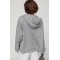 Худі жіноче тепле oversize сіре