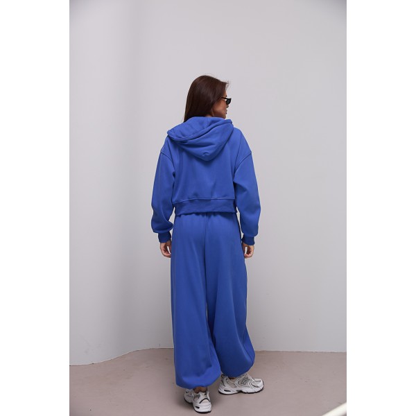 Костюм спортивный женский синий Lurex