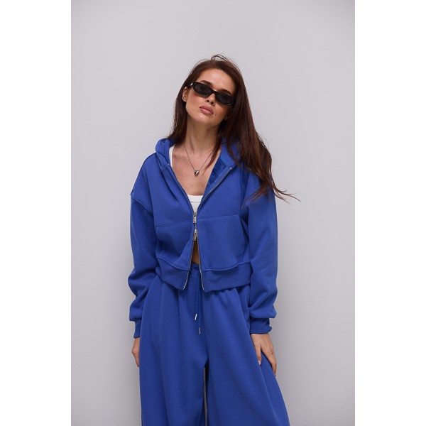 Костюм спортивный женский синий Lurex