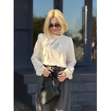 Блуза женская софт бежевая