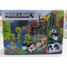 Конструктор My World Minecraft Розплідник панд 204 деталі пластиковий