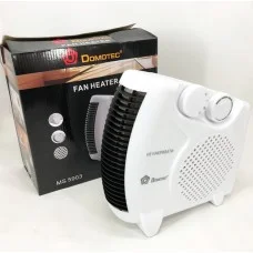 Тепловентилятор DOMOTEC MS-5903 2400 Вт спіральний чорний