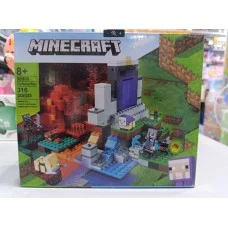 Конструктор My World Minecraft Зруйнований Портал 316 деталей