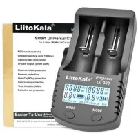 Зарядний пристрій LiitoKala Lii-300 EU 4 канали lcd