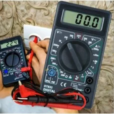 Мультиметр DT-832 цифровой портативный черный