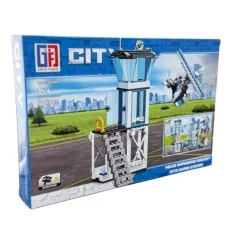 Конструктор CITY Поліцейська вежа та вертоліт 213 деталей