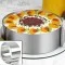 Форма раздвижная для торта Cake Ring 16-28 см нержавеющая сталь generic