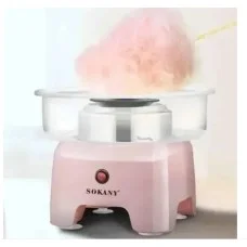 Апарат для солодкої вати Sokany SK-520-BS 500 Вт рожевий