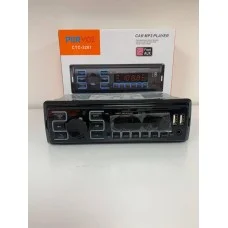 Автомагнитола PERVOI CTC-2201 Bluetooth 1DIN USB AUX черная