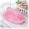 Кроватка Portable Baby Bed 90х50 см с сеткой голубая Portable Baby Bed