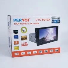 Автомагнитола PERVOI CTC-9019A Android 4/64 ГБ черная