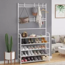 Вішалка New Simple Floor Rack 150 см 3 яруси біла