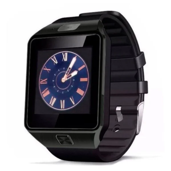 Смарт-годинник DZ09 із SIM-картою камерою та Bluetooth чорний generic