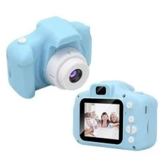 Детская фотокамера Urban Kids видео игры 1000 мАч голубая