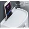 Тримач для туалетного паперу Ecoco JX202 настінний білий Ecoco