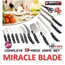 Набір кухонних ножів Miracle Blade World Class 13в1 сталь