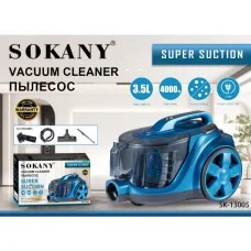 Пилосос Sokany SK-13005 контейнерний 4000 Вт синій
